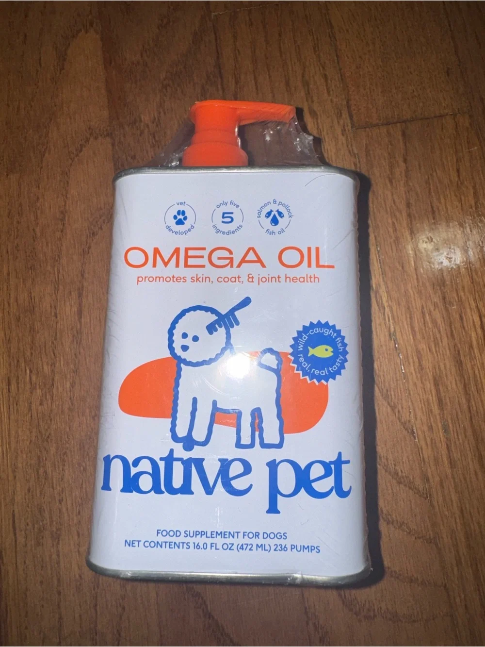 Native Pet Omega 3 Fish Oil For Dogs & Cats – Wild Alaskan Salmon Oil For Dogs S